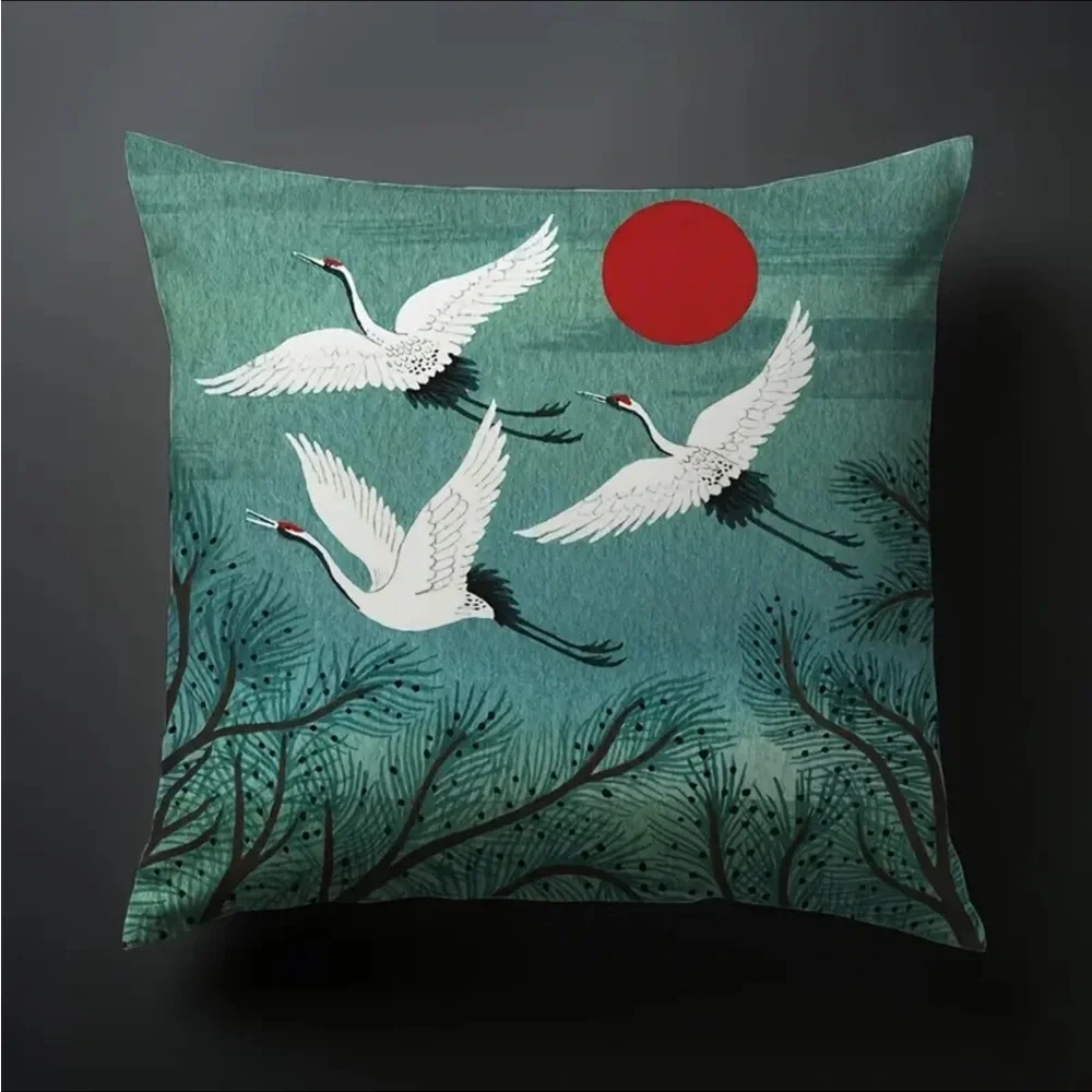 Japanese design pillow case covers